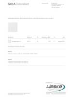 Datenblatt zu Gira 022527, EAN: 4010337225270