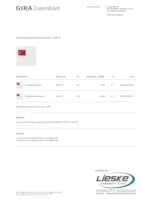 Datenblatt zu Gira 022627, EAN: 4010337226277