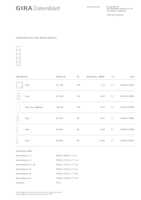 Datenblatt zu Gira 021580, EAN: 4010337131823