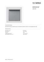 Datasheet for Siedle 200037487-00, EAN: 4015739374878