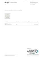 Datenblatt zu Gira 0650112, EAN: 4010337046462