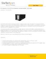 Datasheet for Startech.com PEX2PCIE4L, EAN: 0065030835305