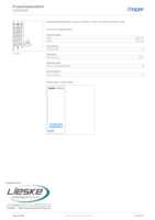 Datasheet for Hager UF521NW, EAN: 3250616161191