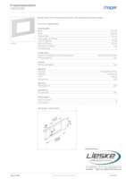 Datasheet for Hager L91327035, EAN: 4012740330916