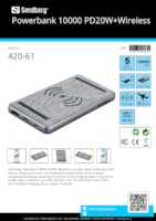 Datasheet for Sandberg 420-61, EAN: 5705730420610