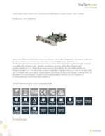 Datasheet for Startech.com PEX1394B3LP, EAN: 0065030837897