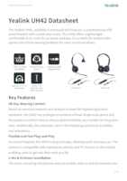 Datasheet for Yealink 1308240, EAN: 6938818324565