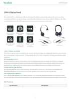 Datasheet for Yealink 1308241, EAN: 6938818324572