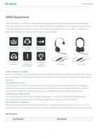 Datasheet for Yealink 1308242, EAN: 6938818324589