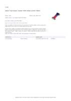 Datasheet for Zebra 800012-445, EAN: 5052461644304