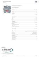 Datasheet for Berker 2909, EAN: 4011334510055