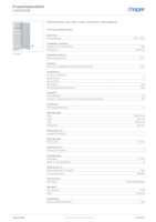 Datasheet for Hager VH60NWB, EAN: 3250616480292