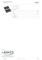Datasheet for Hager MES-B02, EAN: 7611919117159