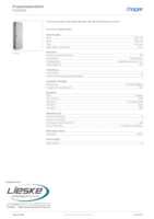 Datasheet for Hager FG36WE, EAN: 7611919375498