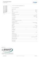 Datenblatt zu Hager FP14TW2, EAN: 3250612668410