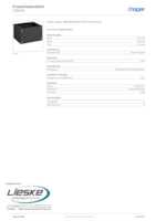 Datasheet for Hager FZ641A, EAN: 3250616004351