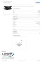 Datasheet for Hager BR6517039011, EAN: 4012740910446