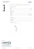 Datasheet for Hager BR65170W9011, EAN: 4012740911245