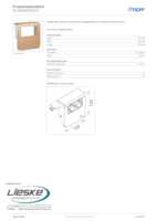 Datasheet for Hager SL20080932D2, EAN: 4012740852845