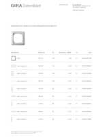 Datenblatt zu Gira 109103, EAN: 4010337091035
