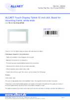 Datasheet for Allnet ALLTCover15WWv1, EAN: 4038816112118