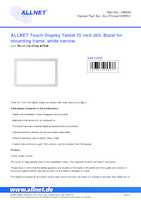 Datasheet for Allnet ALLTCover15NWv1, EAN: 4038816206237