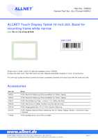 Datasheet for Allnet ALLTCover14NWv1, EAN: 4038816112972