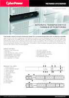 Datasheet for CyberPower PDU24004, EAN: 4711027799810