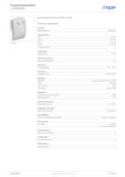 Datenblatt zu Hager L22509010, EAN: 4012740312073