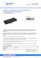 Datenblatt zu Allnet UD5RK3566A13, EAN: 4038816208835