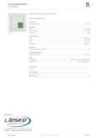 Datasheet for Berker 52019909, EAN: 4011334353973