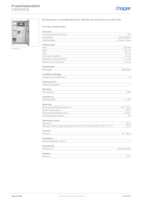 Datasheet for Hager ZAW131CC6, EAN: 3250611032441