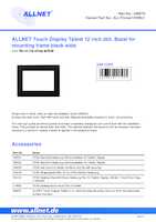 Datasheet for Allnet ALLTCover12WBv1, EAN: 4038816117533