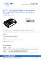 Datasheet for Allnet ALLWCOVMount12v1, EAN: 4038816117571
