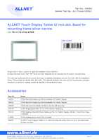 Datasheet for Allnet ALLTCover12NSv1, EAN: 4038816117595