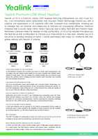 Datasheet for Yealink 1308086, EAN: 6938818308893