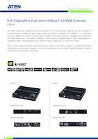 Datasheet for Aten CE924, EAN: 4710469340611