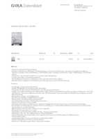 Datenblatt zu Gira 217200, EAN: 4010337082217
