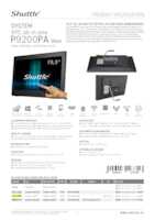 Datenblatt zu Shuttle P9200PA, EAN: 4046047103706