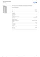 Datenblatt zu Hager ZB31S, EAN: 3250617620253