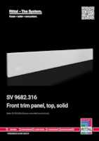 Datasheet for Rittal 9682316, EAN: 4028177929623