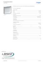 Datasheet for Hager FWU32L, EAN: 3250610660188