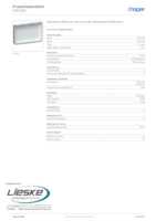 Datasheet for Hager FWU33L, EAN: 3250610660201