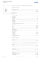 Datasheet for Hager FWU41A, EAN: 3250612739837