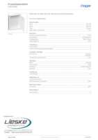 Datasheet for Hager FWU42D, EAN: 3250610660232