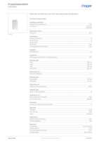 Datasheet for Hager FWU51A, EAN: 3250612739868