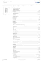 Datasheet for Hager FWU61A, EAN: 3250612739899