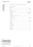 Datenblatt zu Hager FWU71L, EAN: 3250610660409