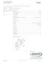 Datasheet for Hager GR0800B9016, EAN: 4012740993210