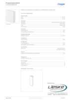 Datasheet for Hager LF2002069016, EAN: 4012740011709